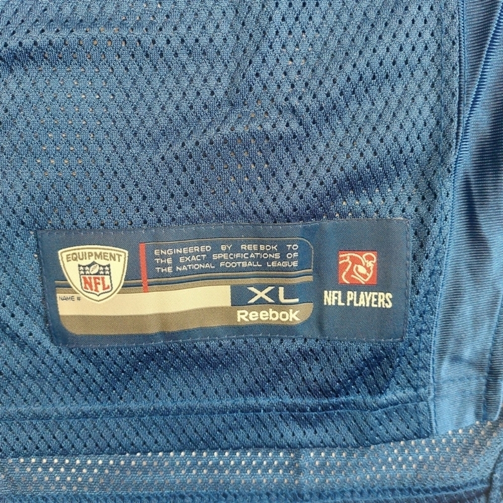 Reebok On Field Indianapolis Colts #00 2 Sided Jersey Mens XL Blue NFL Equipment - Picture 4 of 7